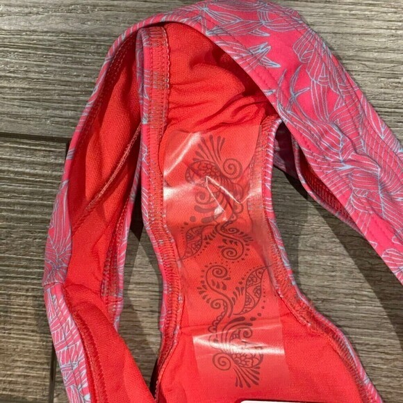 Prana Papaya Fronda Ramba Bottom Bikini Swim Bottom Womens Small Pink NEW - Picture 3 of 12